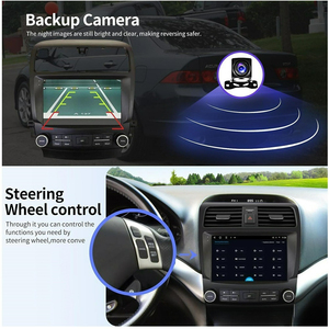 Autoradio Android 4+64G 9'' Carplay Android Auto pour <span class=keywords><strong>Honda</strong></span> <span class=keywords><strong>Acura</strong></span> TSX 2003-2008/Inspire 4 2003-2007 IPS DSP GPS RDS WIFI - Product Image 3