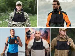 Échantillon gratuit : Pochette tactique GP portable avec fixation auto-agrippante, compatible avec porte-plaques, gilet de chasse et sac de rangement pour accessoires - Product Image 3