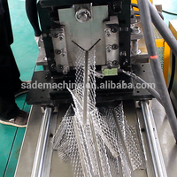 Machine à profilés en acier expansé avec angle en maille, PLC Core SD-1250