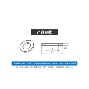 Ming Anjia Nylon Flat <b>Washers</b> M2 M4 M5 M6 M8 M10 M12 Insulating Round Gaskets For Screws - Product Image 3