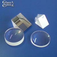 Lentille prisme achromatique optique Crown Glass pour objectifs photographiques de haute qualité