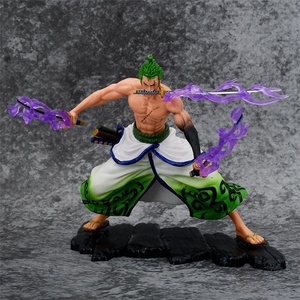 หุ่นแอ็กชันฟิกเกอร์ตัวการ์ตูนอะนิเมะจากประเทศ <span class=keywords><strong>wano</strong></span> Roronoa Zoro haki Battle Ver ของเล่นมีริบบิ้นพลังงาน - Product Image 4