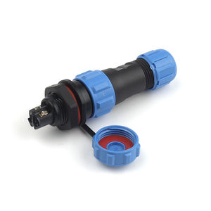 Lp/Sp13 Ip68 Outdoor Waterdichte 2/3pins Mannelijke Vrouwelijke Stekker Contactdoos Paneel Moer Achter Moer Bedrading Connector - Product Image 6