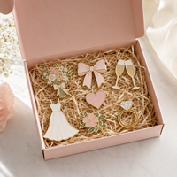 Boîte cadeau haut de gamme pour demoiselle d'honneur, boîte magnétique pour demande en mariage, emballage de luxe pour demoiselle d'honneur, logo personnalisé, fabrication OEM
