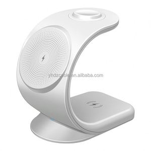 Desktop 3 in 1 Standard Magnetic 15W Fast <b>Charging</b> Smart Watch Mobile Phone Holder Magnetic <b>Wireless</b> Charger - Product Image 4