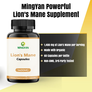 Capsules de champignons Lion's Mane OEM/ODM |   500 mg de Facteur de Croissance Nerveuse (NGF) et soutien cognitif |   Biologique, sans OGM - Product Image 5