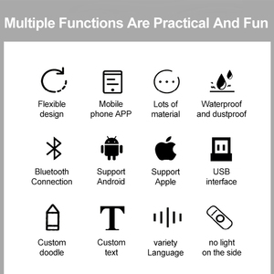 App Control Flexible <strong>Led</strong> <strong>Sign</strong> Board Programmable Messages <strong>Scrolling</strong> <strong>Led</strong> <strong>Sign</strong> <strong>Display</strong> for Cars Digital <strong>Display</strong> <strong>Led</strong> Matrix Panel - Product Image 4