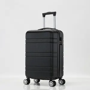 Commercio all'ingrosso nuovo Design 20 pollici custodia rigida ABS bagaglio Trolley da viaggio borse bagaglio pilota