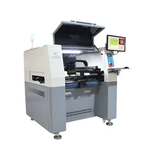 PPM-C400BS Cheap Smt Pick and Place Machine Desktop Pcb Assembly Machine High Speed 6Head Machine Automatic For PCB Fabrication