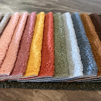 Tissu tricoté bouclé 100 % polyester du fabricant chinois en gros pour ameublement, canapé, accessoires de mobilier, écologique et résistant aux taches