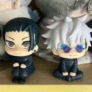 4 Stili 10cm <span class=keywords><strong>Jujutsu</strong></span> <span class=keywords><strong>Kaisen</strong></span> Satoru Gojo Geto Suguru Anime Figurine Cartoon Anime PVC Figure da Collezione Giapponesi - Product Image 2