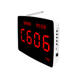 Sistem panggilan nirkabel perawat pengasuh Pager untuk restoran rumah sakit klinik perawatan rumah 10 senior Tombol 1 Monitor tua - Product Image 1