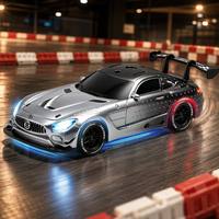 Coche RC a escala 1/43, semiproportional, mini, 2.4G, coche de carreras con control remoto, juguete para niños