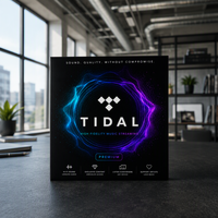 Tidal Premium, 12 mois, streaming musical, compte Tidal, Hifi Plus, 1 an