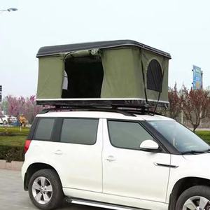 Tente de <span class=keywords><strong>toit</strong></span> rigide en fibre de verre pour SUV 4x4, légère, pour le camping, à vendre - Product Image 2