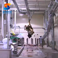 Machine d'abattage automatique moderne halal pour moutons et bovins