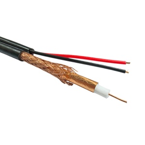 Cable Coaxial RG59 2C/3C-2V/5C2V RJ59 al <span class=keywords><strong>Mejor</strong></span> Precio, Cable Siamese de Alimentación RG6 RG58 para CCTV con Conductor de Cobre y Revestimiento de PVC/PE Sólido - Product Image 2