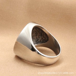 yunnique Men's Retro Silver Knot <b>Ring</b> Stainless Steel Fashion Jewelry Gift for Men - Product Image 4