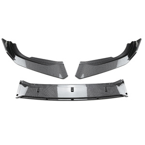 Amp-Z Front Bumper Lip Splitter Carbon Fiber Texture Matte Finish For Honda Accord 10th Gen 2018-2021 - Product Image 5