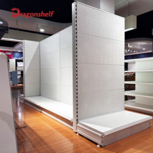 Dragonshelf bán buôn <span class=keywords><strong>tego</strong></span> kim loại Gondola Kệ siêu thị kệ cửa hàng hiển thị kệ - Product Image 6