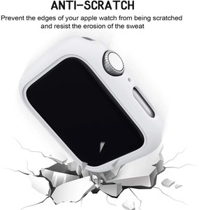 42mm 46mm Smartwatch <span class=keywords><strong>Protection</strong></span> antichoc dur PC pare-chocs étui de <span class=keywords><strong>protection</strong></span> cadre housse pour <span class=keywords><strong>Apple</strong></span> <span class=keywords><strong>Watch</strong></span> 10 - Product Image 4