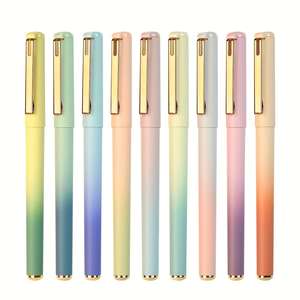 2026 Con un elegante clip metálico y un impresionante acabado degradado, este bolígrafo roller exuda un sentido de estilo refinado. - Product Image 1