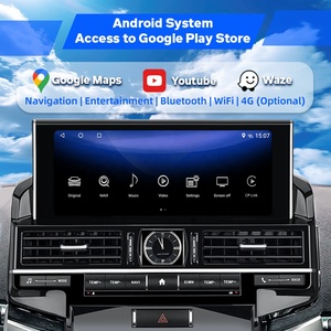 Автомобильный <span class=keywords><strong>DVD</strong></span>-плеер для <span class=keywords><strong>Toyota</strong></span> Land Cruiser 200 (2012-2015) с 12.3-дюймовым монитором Android 13, CarPlay и Android Auto от Binarytek - Product Image 3