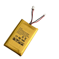 Batterie pour manette PS4 2500mAh, batterie lithium modifiée à grande capacité, Slim/Pro, longue durée de vie, matériau ABS