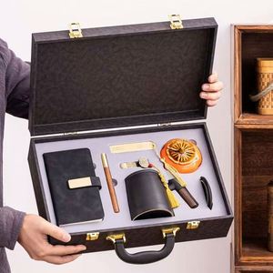 Fashional Business Office Gifts Items Souvenir Vacuum Cup <b>Notebook</b> Gift Items Souvenir Office <b>Set</b> With Logo - Product Image 3