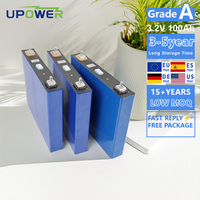 Cellule LiFePO4 solaire rechargeable ULi 50Ah 100Ah 200Ah 280Ah 3.2V, batterie prismatique au phosphate de fer et de lithium pour le stockage d'énergie domestique