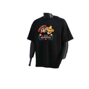 Lulu Plain t-shirt con stampa teschio messicano modello 144 - Product Image 1