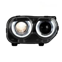 Phares avant Full LED R/T SRT RGB éblouissants DRL 2015-UP à clignotants séquentiels pour Dodge Challenger