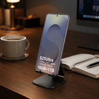 Fortement recommandé S25 Ultra 16 Go 1 To 5G 7,3 pouces 120 Hz AMOLED HD 10 cœurs 8000 mAh Double SIM Emplacement TF OTG Compatible mondial Nouvelle version