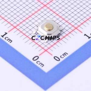 PTS526 SPG15 SMTR2 LFS Tactile Switch SMD-4P,5.2x5.2mm Switch 3.2N 5.2mm 5.2mm 1.5mm - Product Image 1
