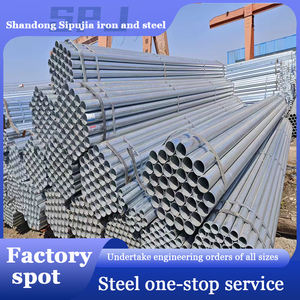 סין מחיר נמוך במפעל מחיר חם מכירה astm צינור פלדה מגולוון 4 אינץ חם לטבול צינור פלדה מגולוון - Product Image 3