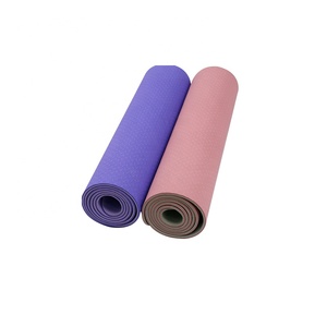 6mm Extra gruesa de alta densidad Anti-lágrima <span class=keywords><strong>ejercicio</strong></span> balance TPE Yoga <span class=keywords><strong>Mat</strong></span> - Product Image 1