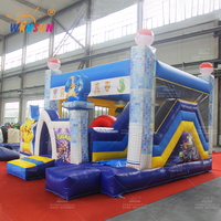 WINSUN Château gonflable commercial pour enfants, avec souffleur d'air et kit de réparation
