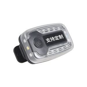 Cavalry Barracks LED Shoulder Light <b>Red</b> Blue Flash Rechargeable Clip On Warning Light For Duty Patrol Night Safety - Product Image 2