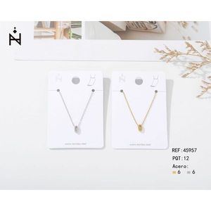 Catena per il corpo in acciaio inossidabile con lettera O Tobiller, placcata oro, gioiello raffinato alla moda per donna, lunghezza standard. - Product Image 1