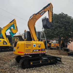 Fabricante Original de China, Venta al por Mayor de Mini Excavadora Sany 75 con Motor Perkins, 7.5 Toneladas - Product Image 1