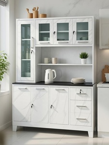 Armarios de Cocina Metálicos Personalizados, Alacenas para el Hogar, Armarios de 2, 3 y 4 Puertas, Alacenas de Cocina, Muebles de Acero, Diseño de Muebles - Product Image 6