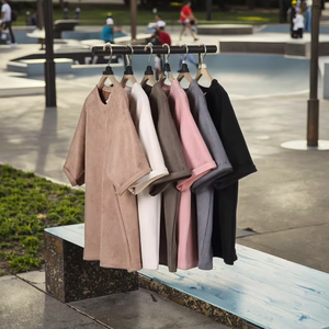 Men's Summer Style Vintage American T-Shirt Brand Street Fashion Knitted Summer <strong>Rotator</strong> Short Sleeve Loose Couple Topt Shirt - Product Image 3