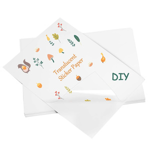 Étiquette autocollante A4 en coquille <span class=keywords><strong>d</strong></span>'œuf, papier blanc indestructible, pour impression - Product Image 3