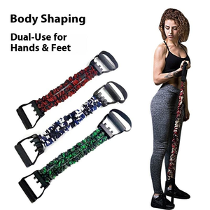 <span class=keywords><strong>Banda</strong></span> <span class=keywords><strong>de</strong></span> Resistencia para <span class=keywords><strong>Brazos</strong></span> Ebest <span class=keywords><strong>de</strong></span> Látex <span class=keywords><strong>con</strong></span> Tres Orificios Ajustables, 5-10 Libras, Alta Elasticidad, Multifuncional, Deportiva - Product Image 4