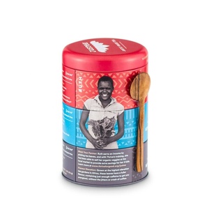 Bộ Hộp Đựng Bột Cà Phê Kim Loại Tùy Chỉnh 3 Hộp Thiếc Trà Hộp Đựng Thực Phẩm Kín Khí Hộp Thiếc Trà Có Thể Xếp Chồng Tròn - Product Image 3