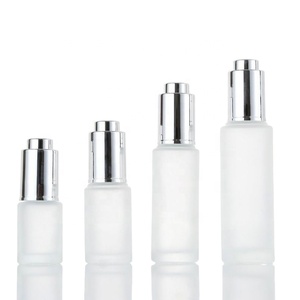 Envases de Lujo para Productos de Cuidado de la Piel en Oferta, Botellas de Vidrio para Suero y Aceite con Gotero a Presión - Product Image 1