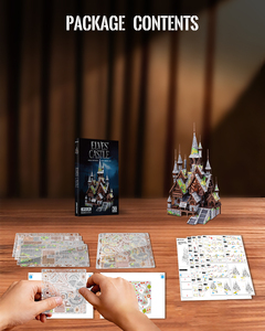 Modèle de puzzle en métal 3D <span class=keywords><strong>Piececool</strong></span> Château des Elfs, kit de montage DIY, cadeau éducatif de collection décoratif de qualité supérieure pour adultes et adolescents - Product Image 6