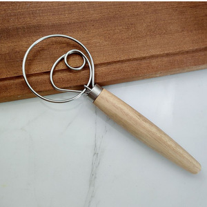 ที่ตีแป้งแบบมือ ทรงกลม <span class=keywords><strong>ส</strong></span>ำหรับตีไข่ ตีแป้งเค้ก ขนมปัง บิ<span class=keywords><strong>ส</strong></span>กิต แป้งเดนิช - Product Image 6