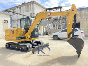 Excavatrice hydraulique Caterpillar 305.5E2 d'origine, modèle 2024, moteur robuste, mini-excavatrice sur chenilles de taille moyenne, d'occasion, excellent état - Product Image 3