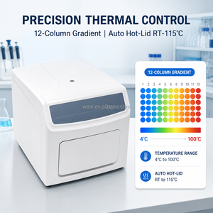 Système de PCR quantitative en temps réel WEIAI Lab à 4/6 canaux pour tests <span class=keywords><strong>ADN</strong></span> en biologie moléculaire alimentaire et fluorescence sur plaques à 96 puits - Product Image 5